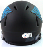 Laviska Shenault Autographed Jaguars Eclipse Speed Mini Helmet- Beckett W*Silver Image 3