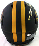 Patrick Willis Signed 49ers Eclipse Authentic FS Helmet w/ 3 Insc- Beckett W*Gld