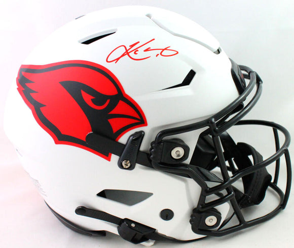 Kyler Murray Autographed Cardinals F/S Lunar Speed Flex Helmet- Beckett W *Red