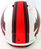Cole Beasley Autographed Buffalo Bills Lunar Speed F/S Helmet- Beckett W *Red
