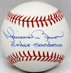 Mariano Rivera Autographed Rawlings OML Baseball W/ Enter Sandman