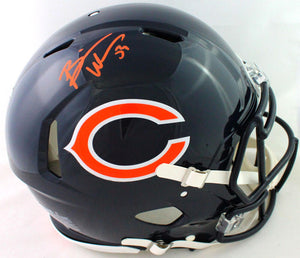 Brian Urlacher Signed Bears Authentic Speed F/S Helmet- Beckett W *Orange