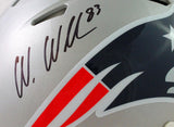 Wes Welker Autographed NE Patriots Authentic F/S Speed Helmet- Beckett W *Black