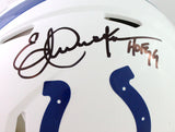 Eric Dickerson Autographed Colts F/S Speed 2020 Authentic Helmet HOF-Beckett W *Black Image 2