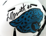 Laviska Shenault Signed Jaguars Authentic Lunar Speed FS Helmet- Beckett W*Black Image 2
