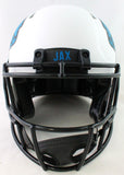 Laviska Shenault Signed Jaguars Authentic Lunar Speed FS Helmet- Beckett W*Black Image 3