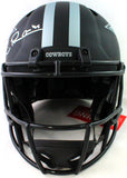 Michael Irvin Signed Cowboys F/S Eclipse Speed Authentic Helmet- Beckett W *Slvr