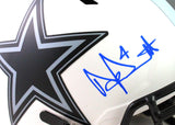 Dak Prescott Autographed Dallas Cowboys F/S Lunar Speed Authentic Helmet-Beckett W Hologram *Blue Image 2