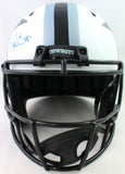 Dak Prescott Autographed Dallas Cowboys F/S Lunar Speed Helmet-Beckett W Hologram *Blue Image 3