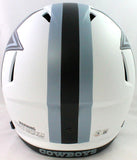 Dak Prescott Autographed Dallas Cowboys F/S Lunar Speed Helmet-Beckett W Hologram *Blue Image 4