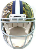 Dak Prescott Autographed Cowboys Authentic Camo F/S Helmet-Beckett W *White Image 3