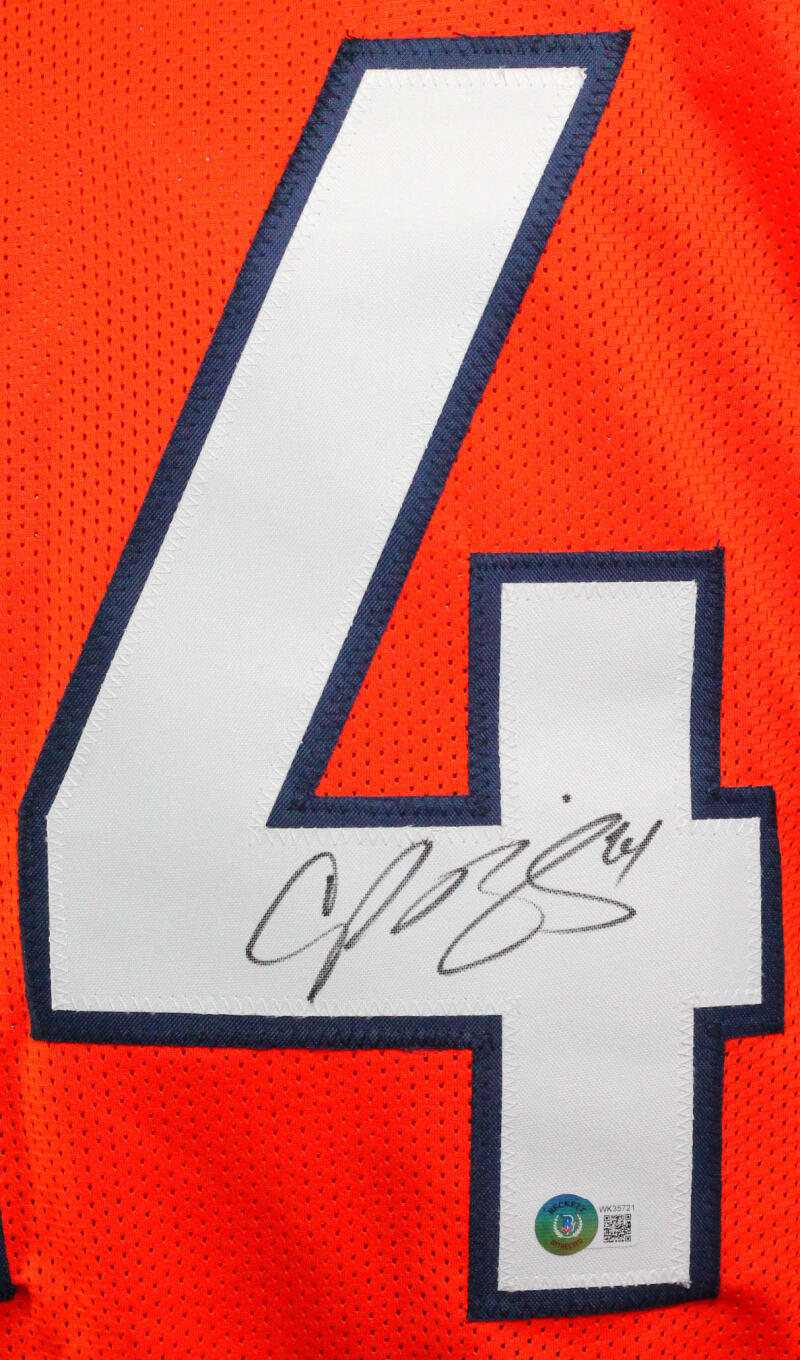 champ bailey autographed jersey