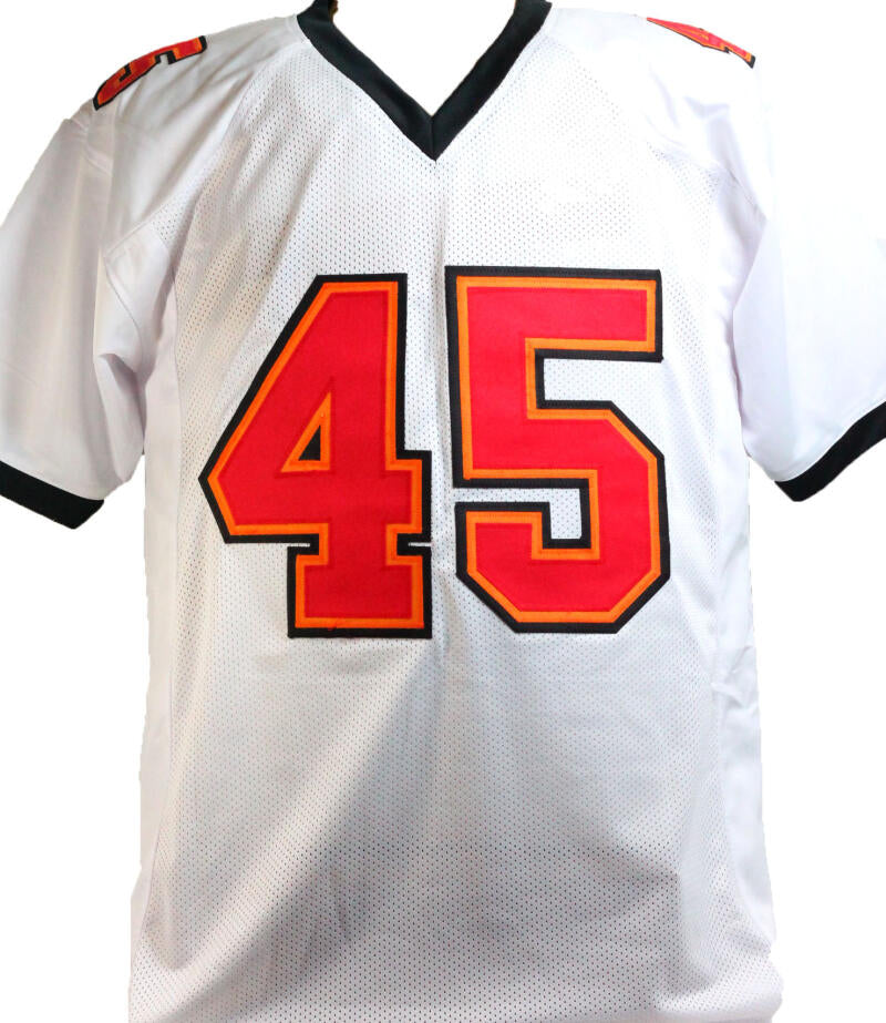 Mike Alstott Autographed White Pro STAT Style Jersey- Beckett W Hologr –  The Jersey Source