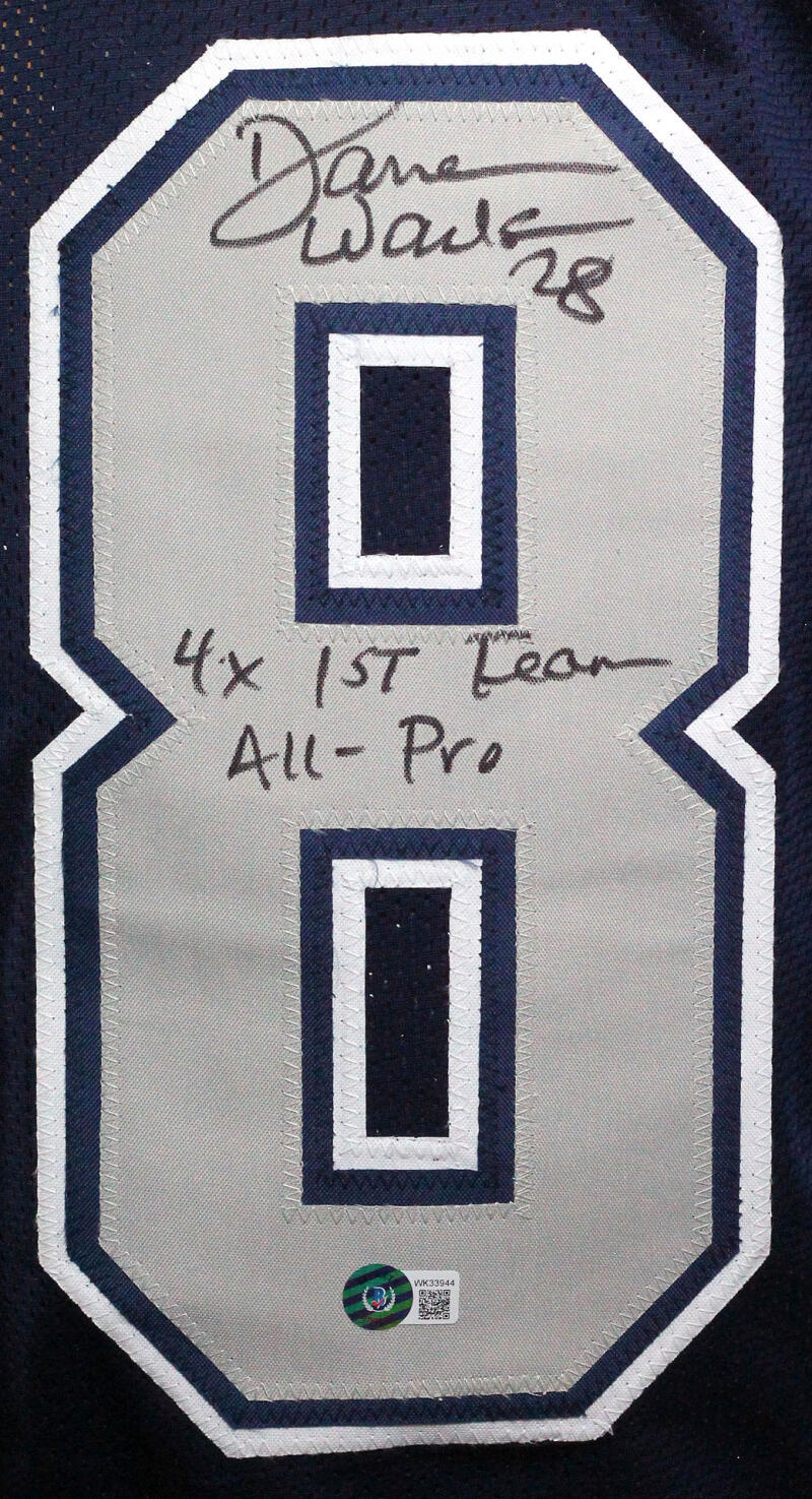 Dallas Cowboys Darren Woodson Autographed Pro Style White Jersey