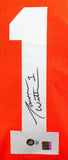 Jason Witten Autographed Orange College Style Jersey- Beckett W Hologram *Black Image 2