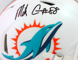 Mike Gesicki Autographed Dolphins Authentic Speed F/S Helmet-Beckett W Hologram *Black Image 2