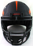 Terrell Davis Autographed Broncos Eclipse Speed Helmet w HOF- Beckett W *Silver