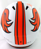 Terrell Davis Signed Denver Broncos Lunar Speed Helmet w HOF- Beckett W *Orange
