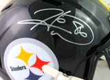 Hines Ward Autographed Pittsburgh Steelers F/S Speed Helmet- Beckett W Hologram *Silver Image 2