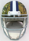 Jason Witten Autographed Dallas Cowboys Camo Speed F/S Helmet w/insc- Beckett W *White Image 4