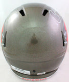 Derrick Brooks Autographed Buccaneers Speed F/S Helmet w HOF- Beckett W Hologram *White Image 4