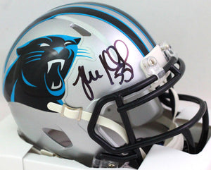Luke Kuechly Autographed Carolina Panthers Speed Mini Helmet- Beckett W Hologram *Black Image 1