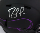 Randy Moss Autographed Minnesota Vikings Eclipse Mini Helmet- Beckett W *Silver