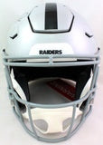 Randy Moss Autographed Raiders F/S SpeedFlex Authentic Helmet- Beckett W *Black