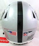 Randy Moss Autographed Raiders F/S SpeedFlex Authentic Helmet- Beckett W *Black
