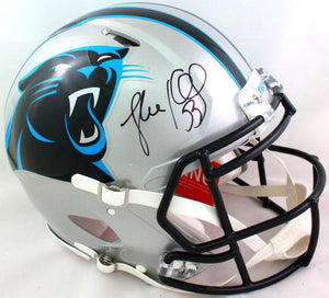 Luke Kuechly Autographed Panthers Authentic Speed F/S Helmet- Beckett W Hologram Image 1