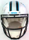 Luke Kuechly Autographed Panthers Authentic Speed F/S Helmet- Beckett W Hologram Image 3