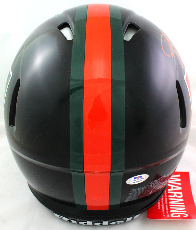 Reggie Wayne Signed Miami Hurricanes Knight F/S Authentic Helmet- PSA/ –  The Jersey Source