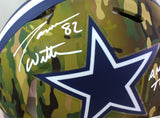 Jason Witten Autographed Cowboys Authentic Camo Speed FS Helmet- Beckett W*White