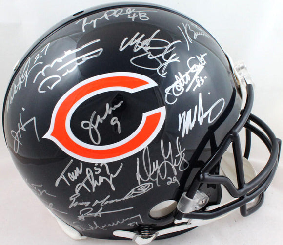 1985 Team Signed Chicago Bears F/S ProLine Helmet Beckett Auth Image 1