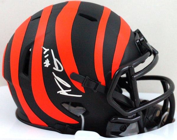 AJ Green Autographed Cincinnati Bengals Eclipse Mini Helmet- Beckett W –  The Jersey Source