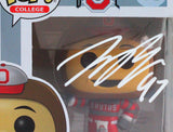 Joey Bosa Autographed Ohio State Funko Pop Figurine- Beckett W *Red
