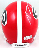 AJ Green Autographed Georgia Schutt Mini Helmet- Beckett W *White Image 3