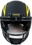 Keenan Allen Autographed LA Chargers Authentic Eclipse Speed F/S Helmet -Beckett W *Yellow