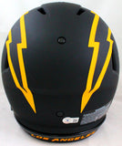 Keenan Allen Autographed LA Chargers Authentic Eclipse Speed F/S Helmet -Beckett W *Yellow