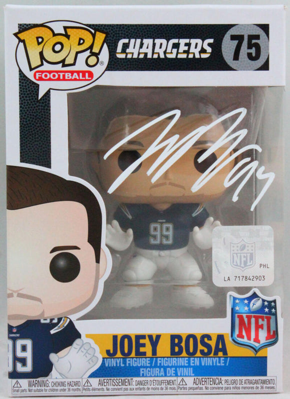 Joey Bosa Autographed Framed Chargers Jersey - The Stadium Studio