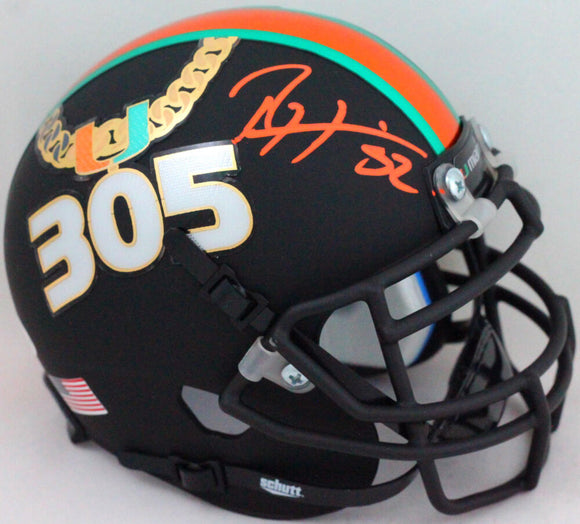 Ray Lewis Autographed Miami Hurricanes 