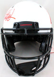 Kurt Warner Autographed Cardinals Authentic Lunar Speed FS Helmet- Beckett W*Red