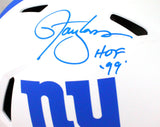 Lawrence Taylor Signed NY Giants Authentic Lunar F/S Helmet w/ HOF- Beckett W *Blue
