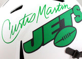 Curtis Martin Autographed NY Jets Lunar Speed F/S Helmet- PSA/DNA *Green