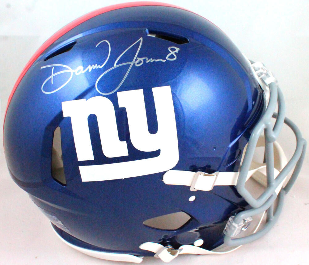 Daniel Jones New York Giants Autographed Fanatics Authentic Color