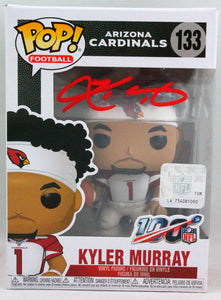 Kyler Murray Autographed Arizona Cardinals Funko Pop Figurine *across- Beckett W *Red