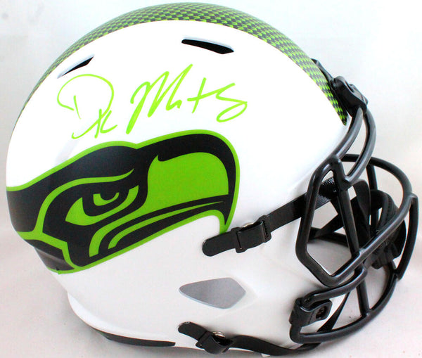 Autographed Seattle Seahawks DK Metcalf Fanatics Authentic Riddell Lunar  Eclipse Alternate Speed Authentic Helmet