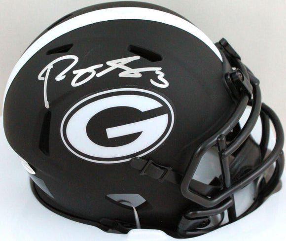 Roquan Smith Autographed Georgia Bulldogs Eclipse Speed Mini Helmet- Beckett W *Silver