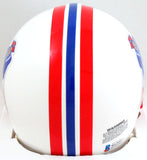 Sony Michel Autographed New England Patriots 90-92 Mini Helmet- Beckett W *Black Image 3