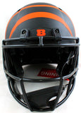 Joe Burrow Autographed Cincinnati Bengals F/S Eclipse Speed Authentic Helmet - Fanatics *Orange